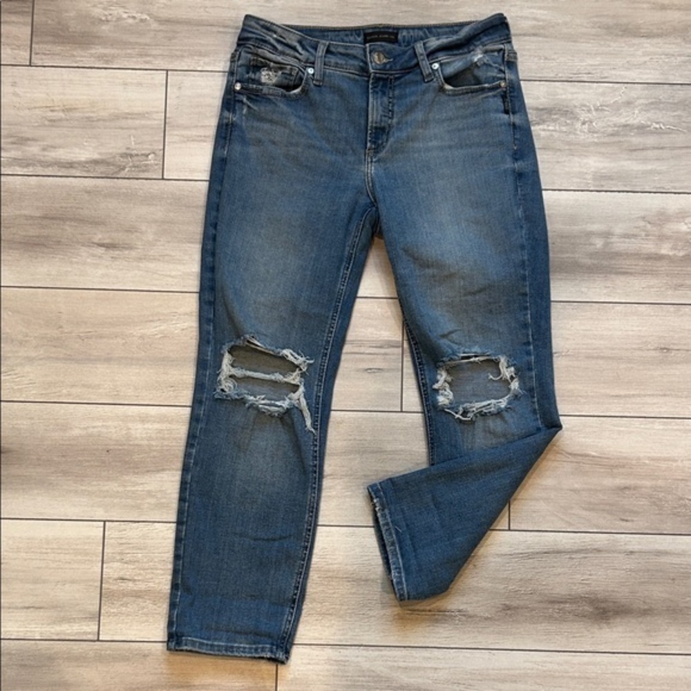 Silver Jeans Suki straight crop jeans size 29